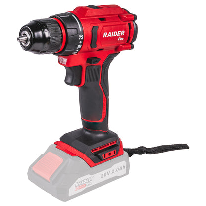 Raider R20 Masina de gaurit cu percutie 20V SOLO 50Nm RDP-PBCDI20