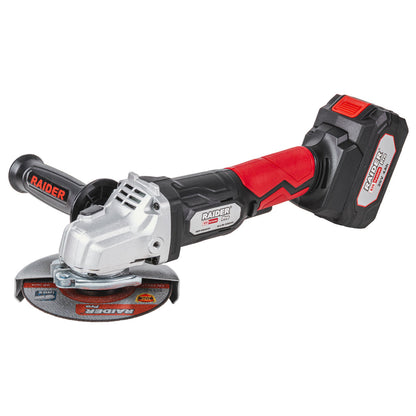 Raider R20 Polizor unghiular Ø125mm 20V 4Ah RDP-KBAG20
