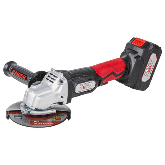 Raider R20 Polizor unghiular Ø125mm 20V 4Ah RDP-KBAG20