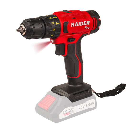 Raider R20 Masina de gaurit cu percutie 20V SOLO 44Nm RDP-PCD20