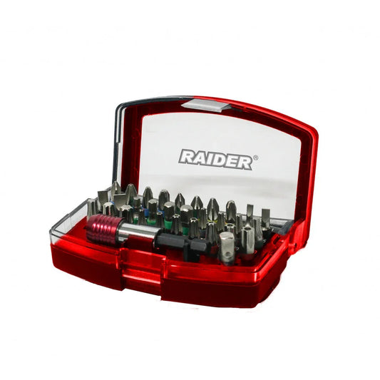 Raider set 32 biti si suport magnetic 1/4''