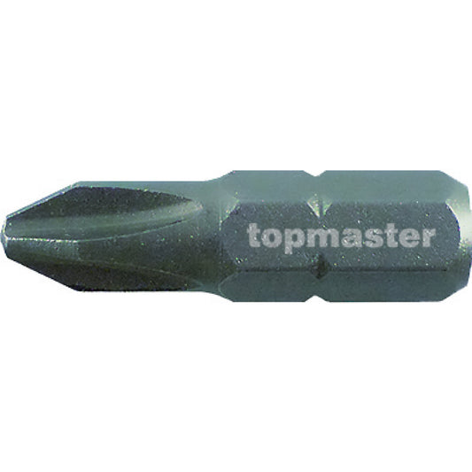 Topmaster set 2 biti PH1 PH2 PH3 x 25mm otel SVCM