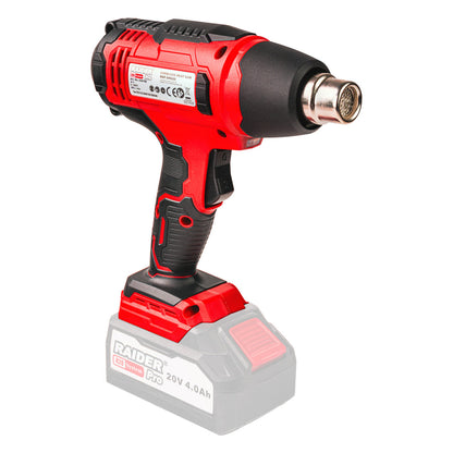 Raider R20 Pistol cu aer cald 20V 550 de grade SOLO RDP-SHG20