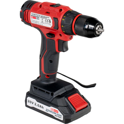 Raider R20 Masina de gaurit si insurubat cu percutie 20V 2Ah 50Nm RDP-PCDI20