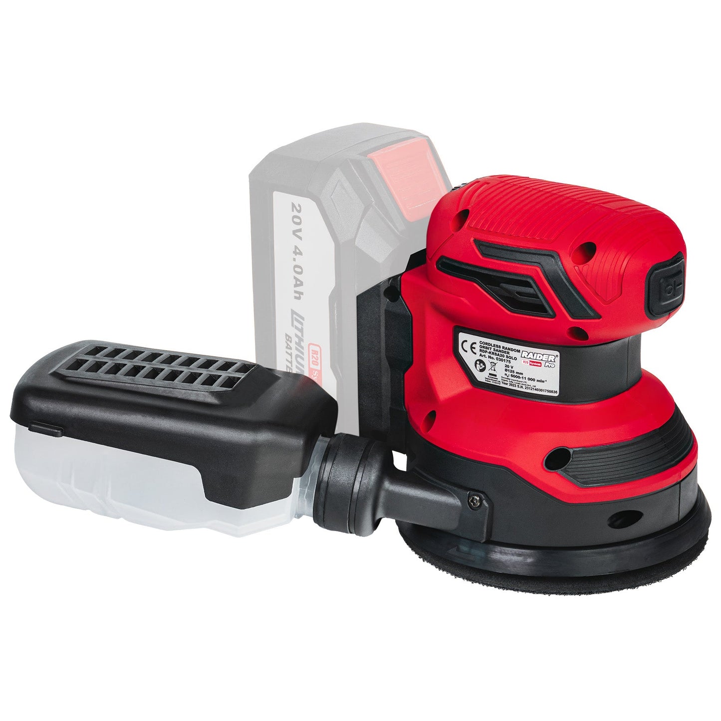 Raider R20 set rindea si 2 slefuitorare 2.0 + 4.0Ah + Accesorii RDP-BXS11