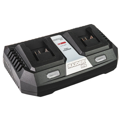 Raider R20 Incarcator dual 2x3Ah pentru acumulator 20V