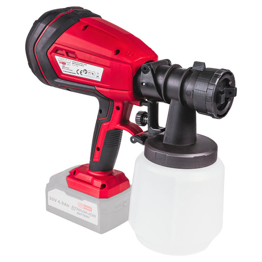 Raider R20 Pistol de vopsit 20V cu 3 duze Ø1.5-2.5mm 1L SOLO RDP-CSGC20