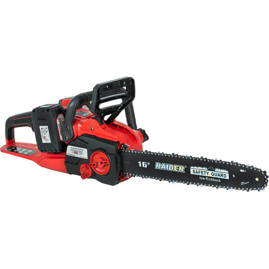 Raider R20 Fierastrau electric cu lant si lama 40V 400mm 2 x4Ah RDP-SBCS20