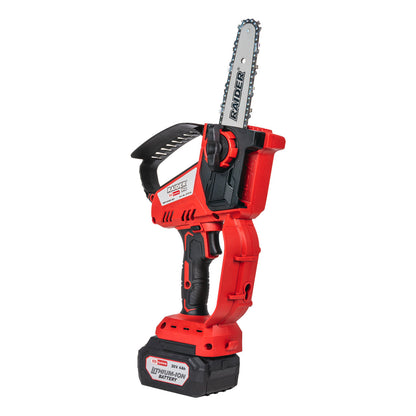 Raider R20 Fierastrau de gradina cu lant si lama 20V 150mm 4Ah RDP-CCS20