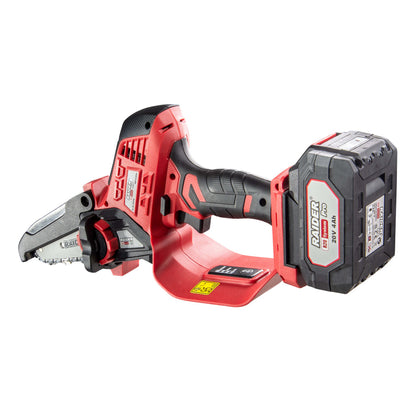 Raider R20 Fierastrau de gradina cu lant si lama 20V 100mm 4Ah RDP-GLGP20