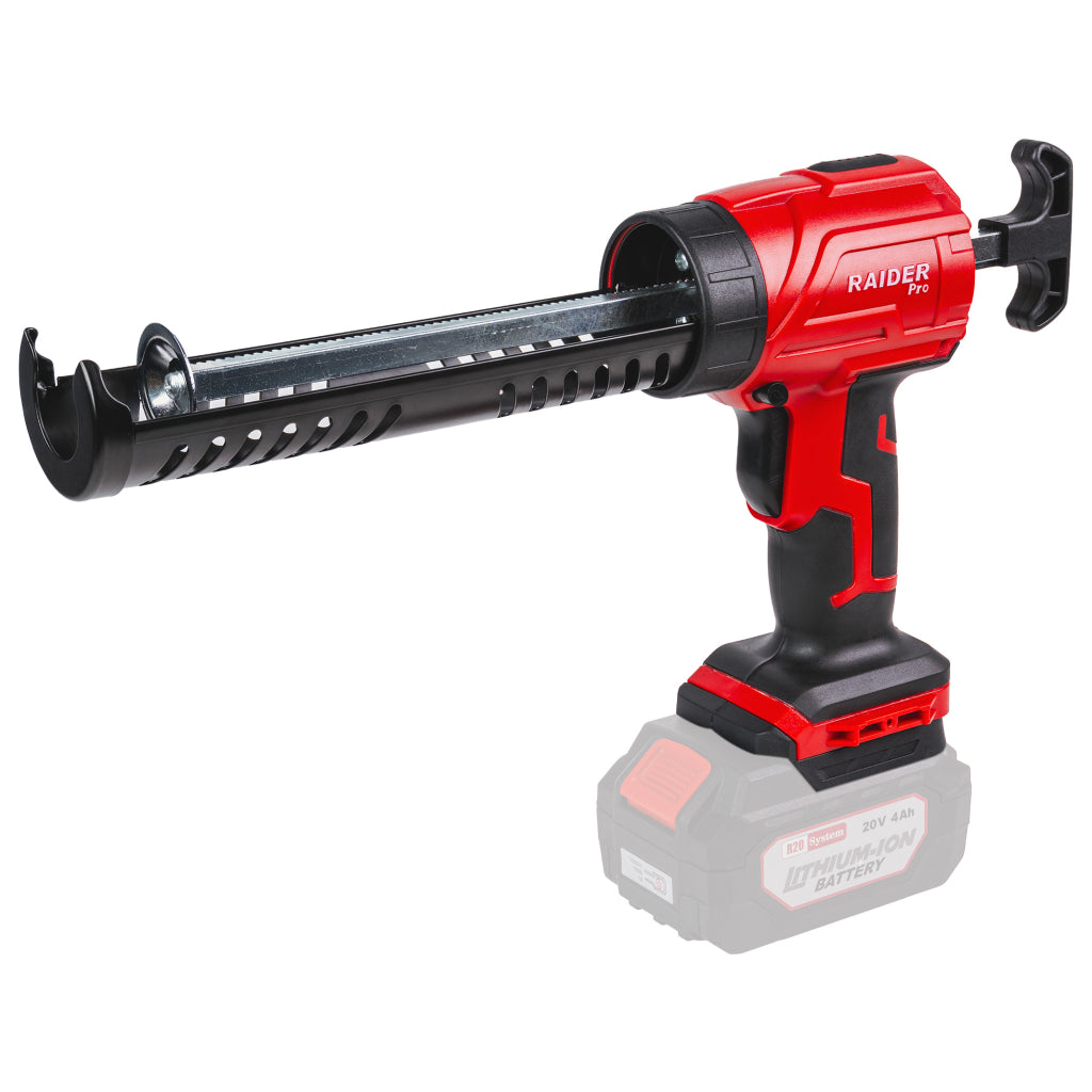 Raider R20 set masina de gaurit, cheie cu impact si pistol de silicon 2+4Ah+ Accesorii RDP-BXS10