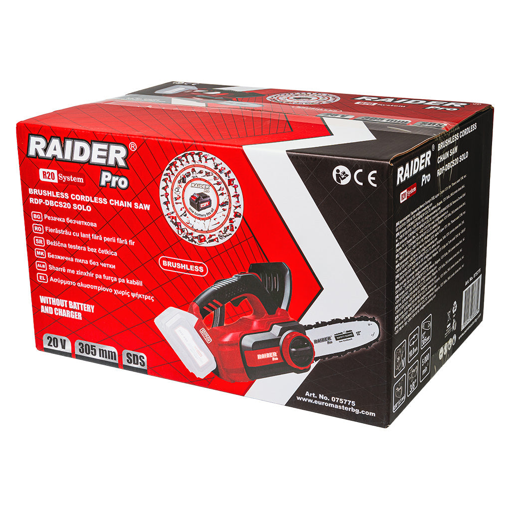 R20 Fierastrau electric cu lant si lama 20V 305mm SOLO RDP-DBCS20Raider