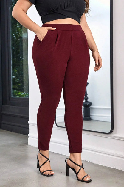 Pantaloni dama marimi mari 008