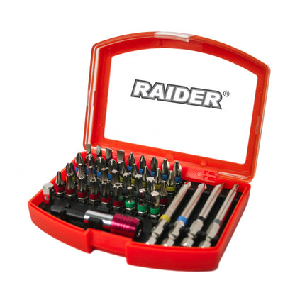 Raider R20 set cheie cu impact, flex si aspirator 5.0Ah + Accesorii RDP-BXS3