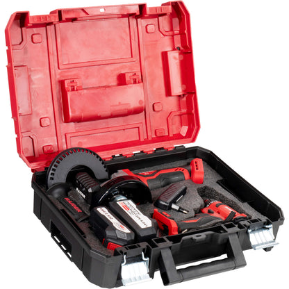 Raider R20 trusa bormasina si polizor unghiular 2Ah 4Ah RDP-PBCDI20&SPAG20