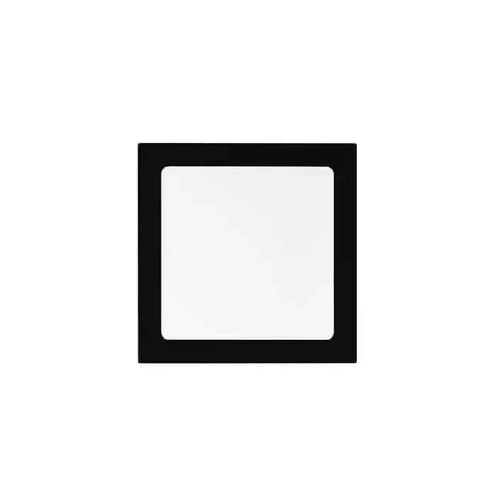 Spot LED pătrat, 12W, 3CCT, 160-265V, Alexis, negru / 016-088-0012_1