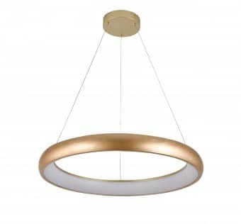 Lustra led, 48W, 4000K,  ESSENCE gold rose, HOROZ / 019-070-0048