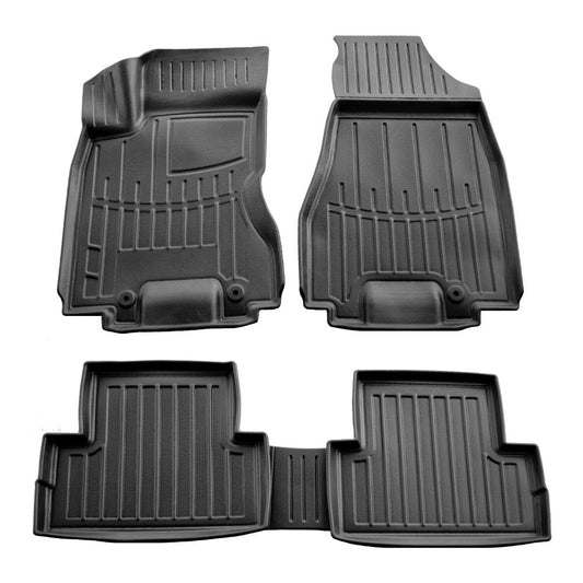 Set covorase auto cauciuc tip tavita pentru nissan x-trail (t31) (2007-2014)