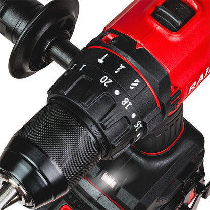 Raider R20 Masina de gaurit cu percutie 20V 4.0Ah 60Nm RDP-YBID20