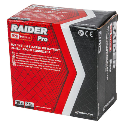 Raider R20 Set incarcator si acumulator 20V 2Ah