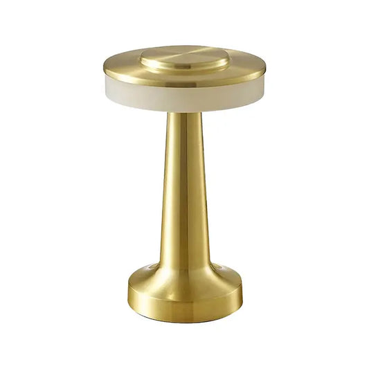 Lampa pentru birou, 2W, incarcare USB, PRONTO 3CCT, gold, HOROZ / 050-002-0001_1