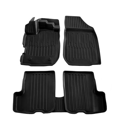 Set covorase auto cauciuc tip tavita pentru dacia logan ii (2012-2020)