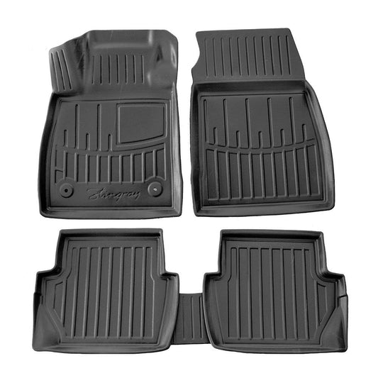 Set covorase auto cauciuc tip tavita pentru ford fiesta (2017-)