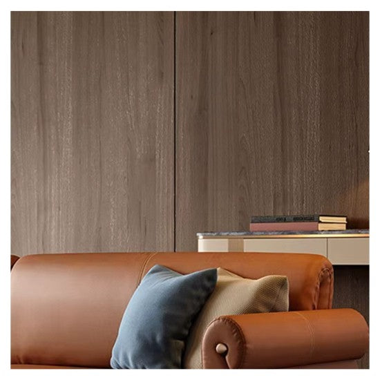 Panou decorativ riflaj WPC, Naimeed D7551,aspect rafinat si montaj usor, 260x61.1x0.9cm, nuc închis