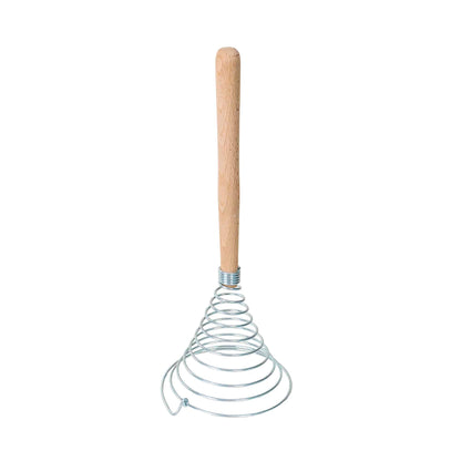 Tel de bucatarie conic spiralat, din metal si lemn / 1011