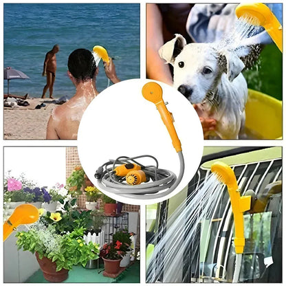 Duș Portabil pentru Mașină - 12V - Galben, Factory