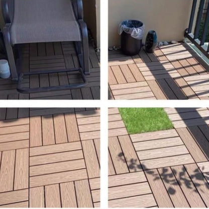 Dala deck terasa WPC, Naimeed D6252, 30x30x2cm, Visiniu