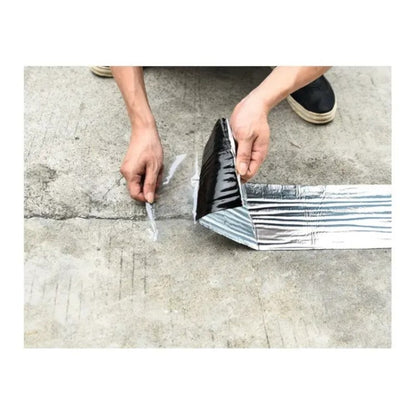 Banda adeziva de aluminiu, impermeabila, izolatoare, Naimeed D6460, 5mx5cmx1mm