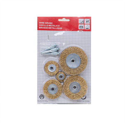 Set 5 perii de sarma, tip disc pentru bormasina Z-TOOLS / 1269