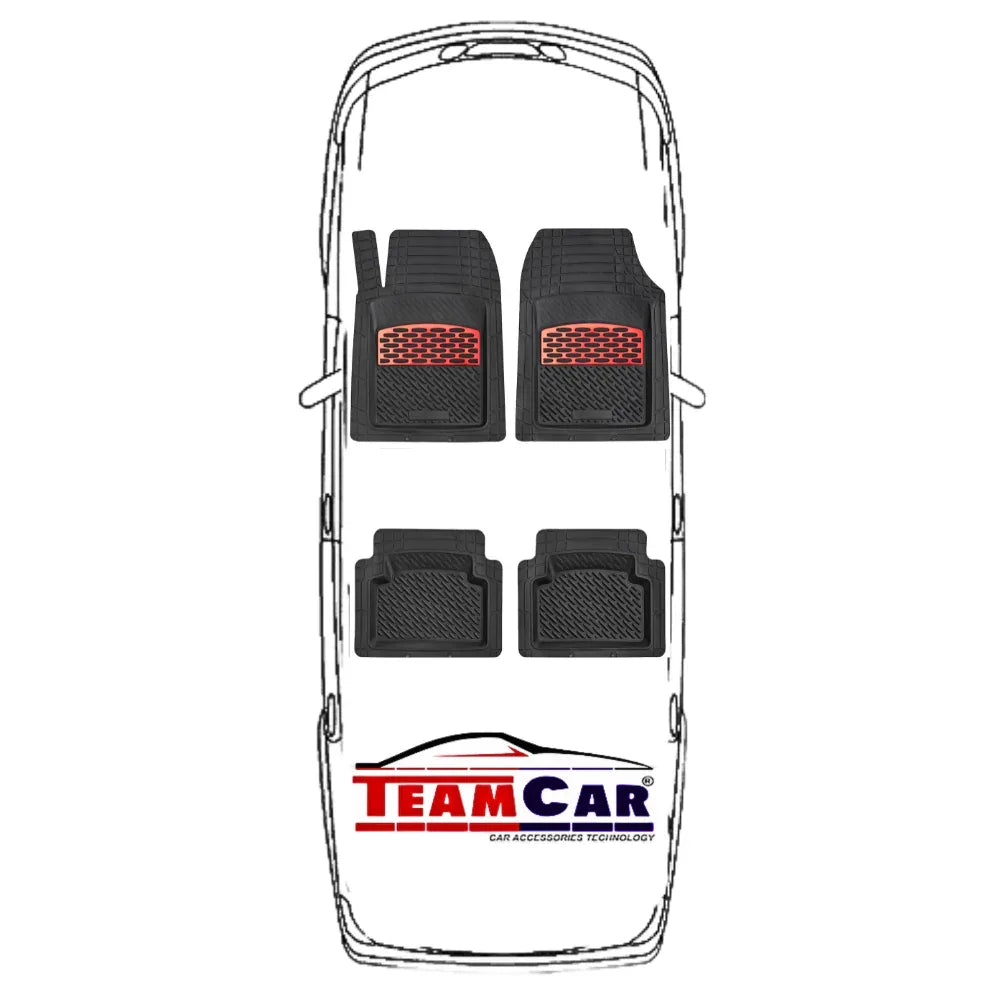 Covorase Auto TeamCar® Tip Tavita Compatibile Volkswagen Passat B8 Variant Red - 221.ro