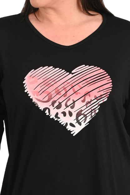 Bluza dama marimi mari Heart 1434-23