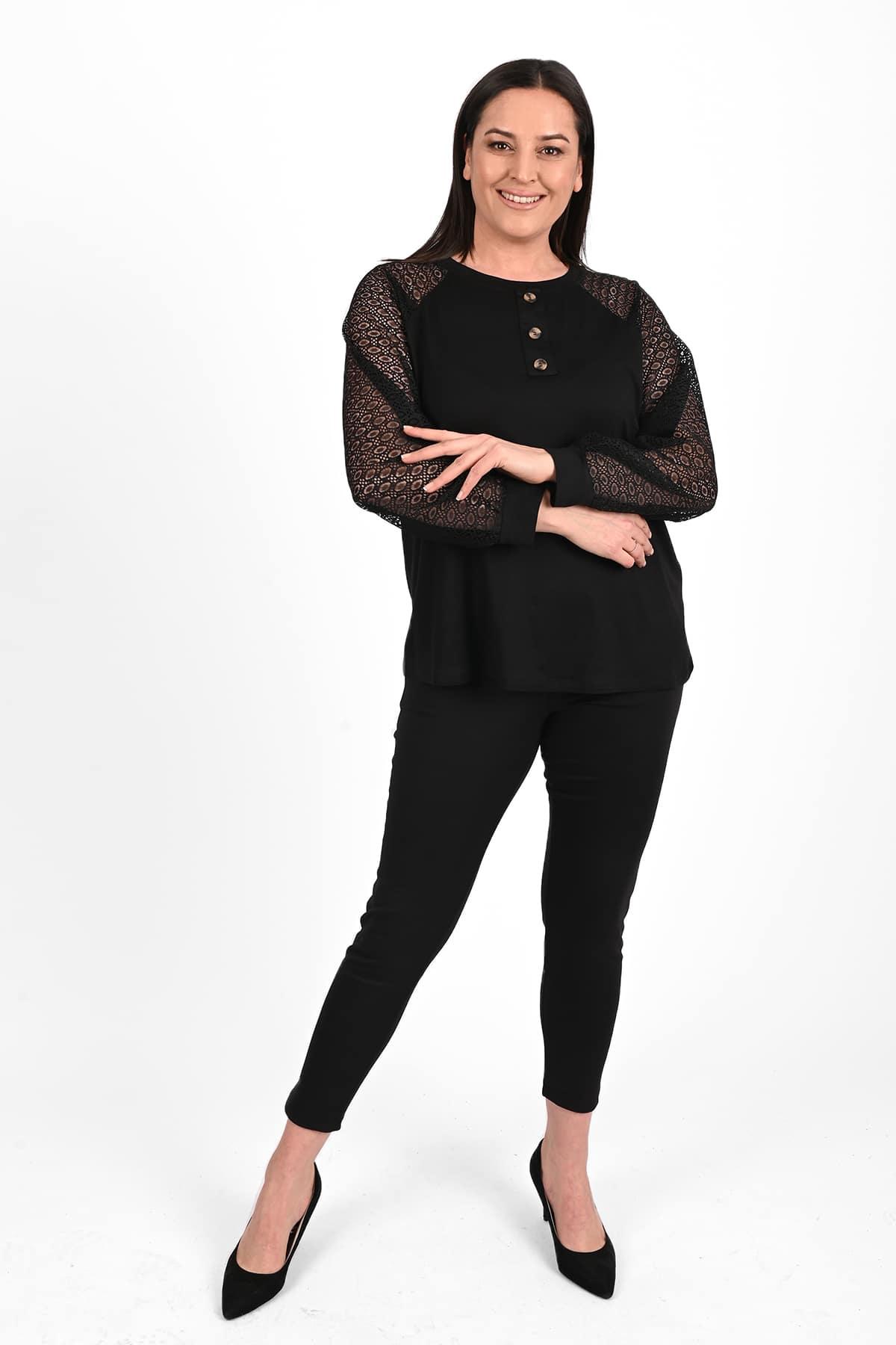 Bluza dama marimi mari nasturi 1442-23