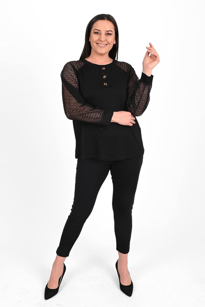 Bluza dama marimi mari nasturi 1442-23