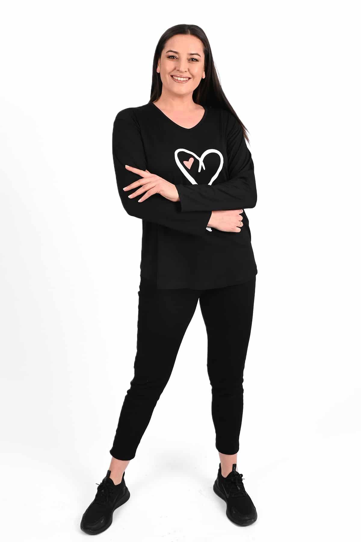 Bluza dama marimi inimioare 1433-23