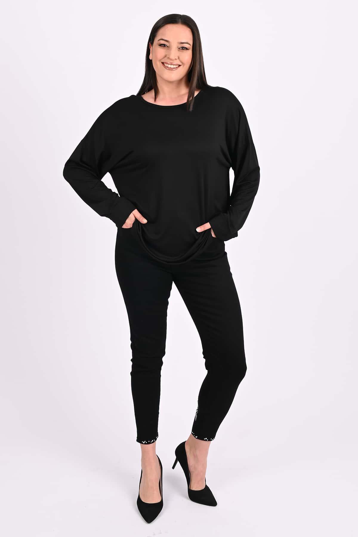 Bluza dama marimi mari animal print 1445-23