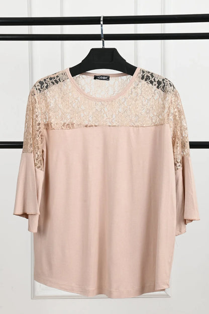 Bluza dama marimi mari dantela 1449-23