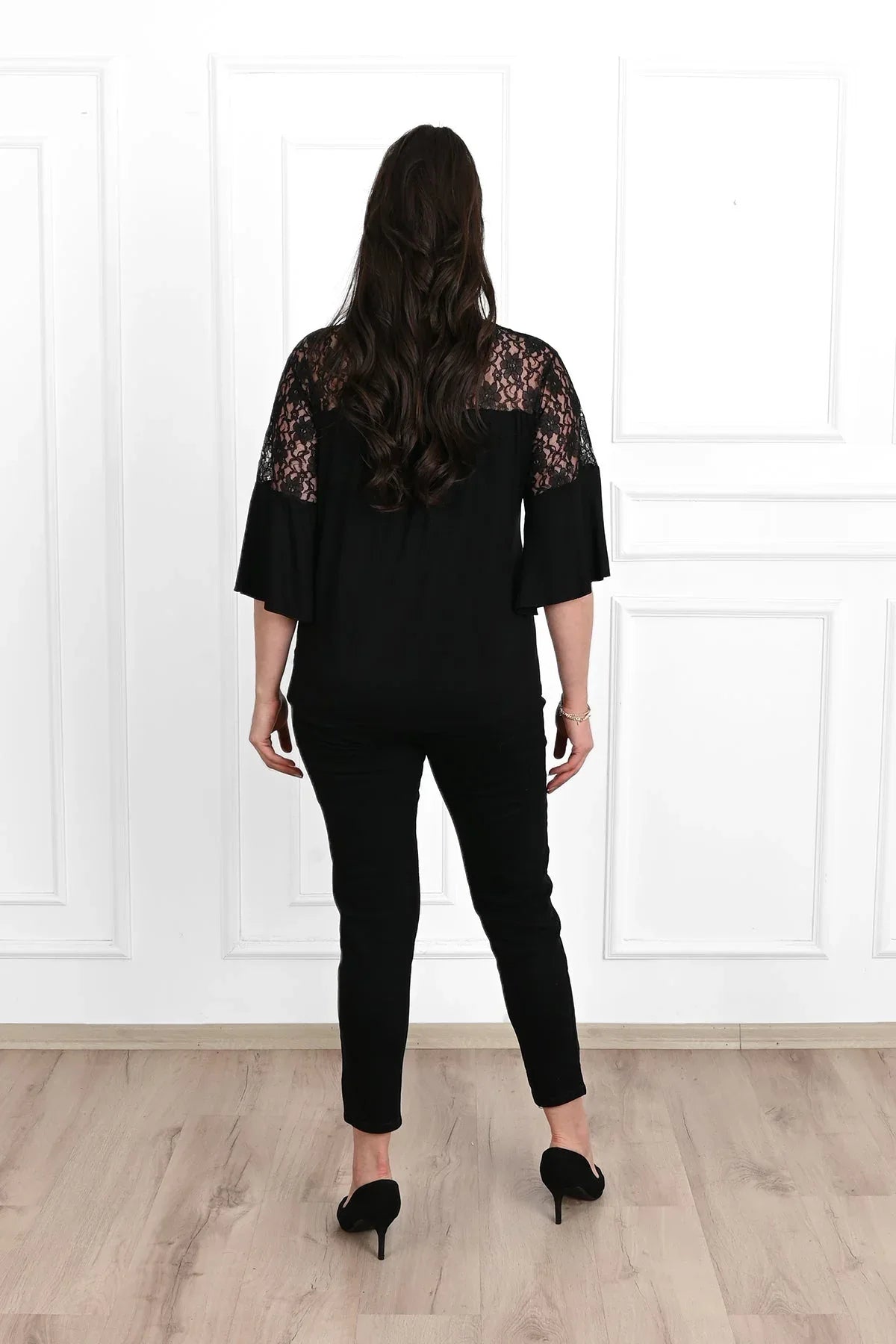 Bluza dama marimi mari dantela 1449-23