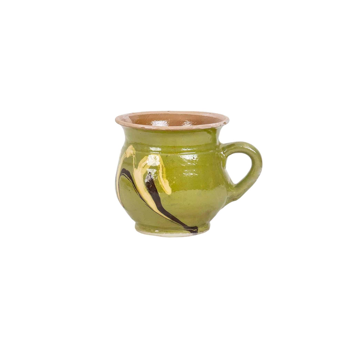 Cana din ceramica, smaltuita, capacitate 200ml / 1454 - 221.ro