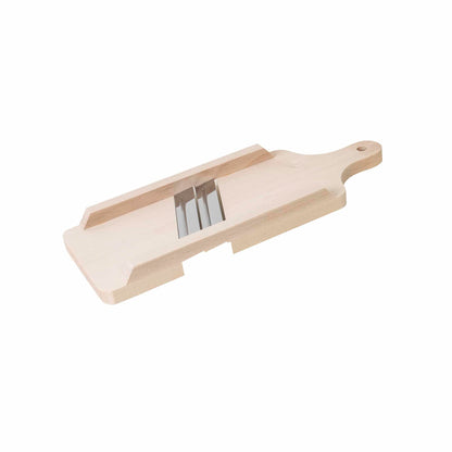 Razatoare pentru varza, cu 2 cutite, lemn fag, 36x14x3.5 cm / 1459