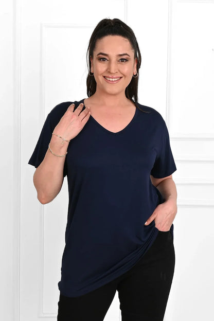 Tricou dama marimi mari Butterfly 1461-23