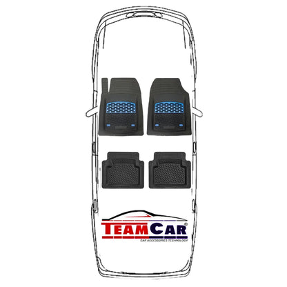 Covorașe Auto TeamCar® Tip Tăviță Compatibile Dacia Duster I (2010–2017) - Blue