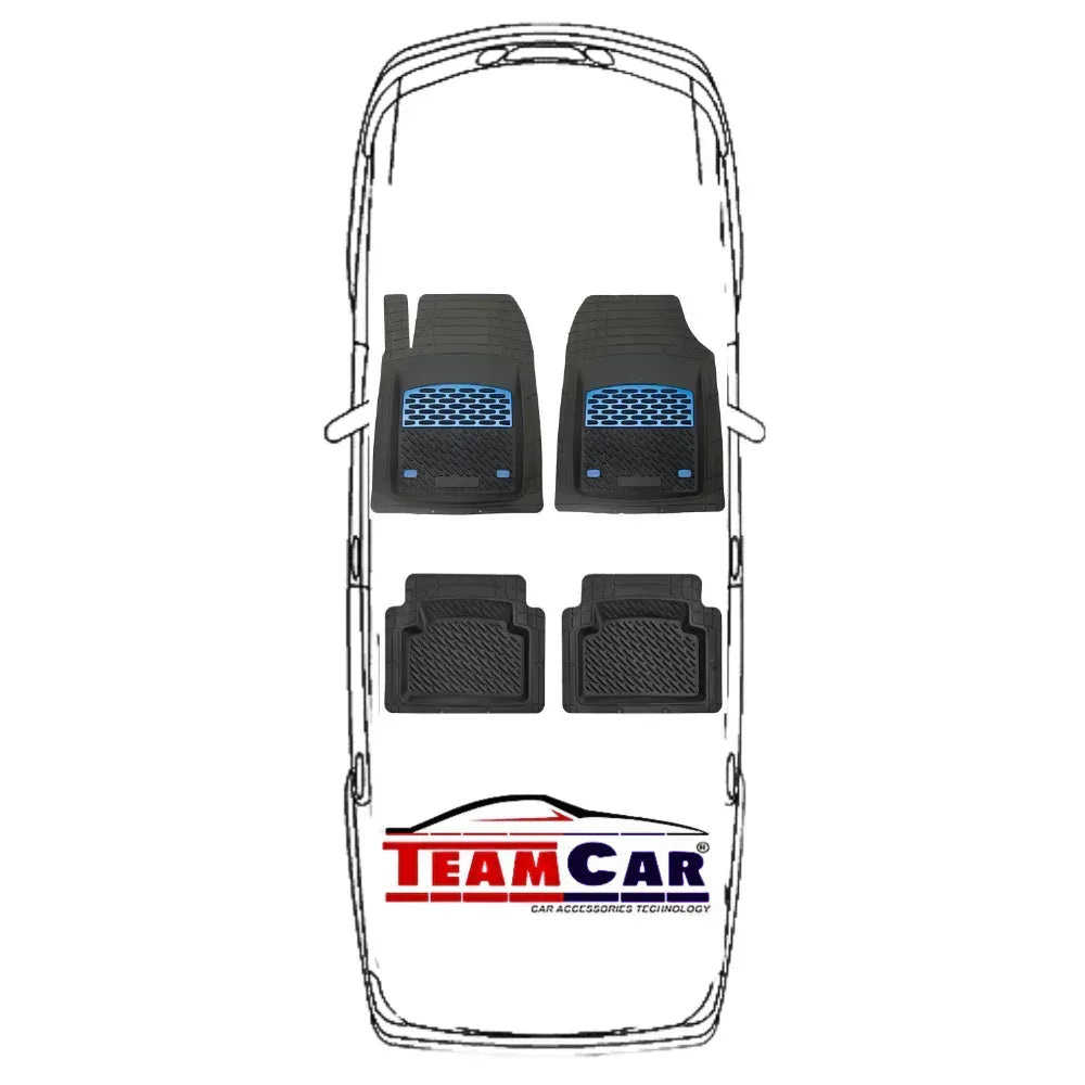 Covorase Auto TeamCar® Tip Tavita Compatibile Volkswagen Passat B7 Sedan (2010–2014) Blue - 221.ro