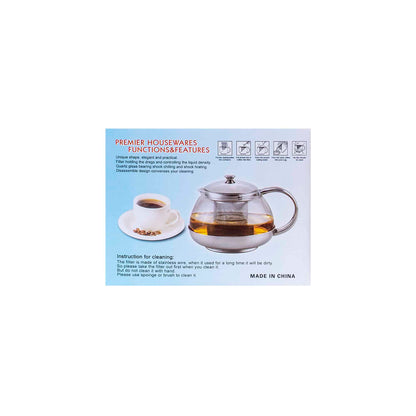 Ceainic cu strecuratoare, capacitate 600ml / 1531