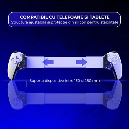 Controller Gaming Wireless Timebox, Hall Joystick, Bluetooth, Alb