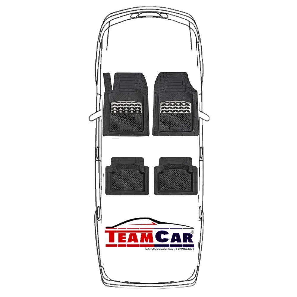 Covorașe Auto TeamCar® Tip Tăviță Volkswagen Touran II (2015+) - Silver - 221.ro
