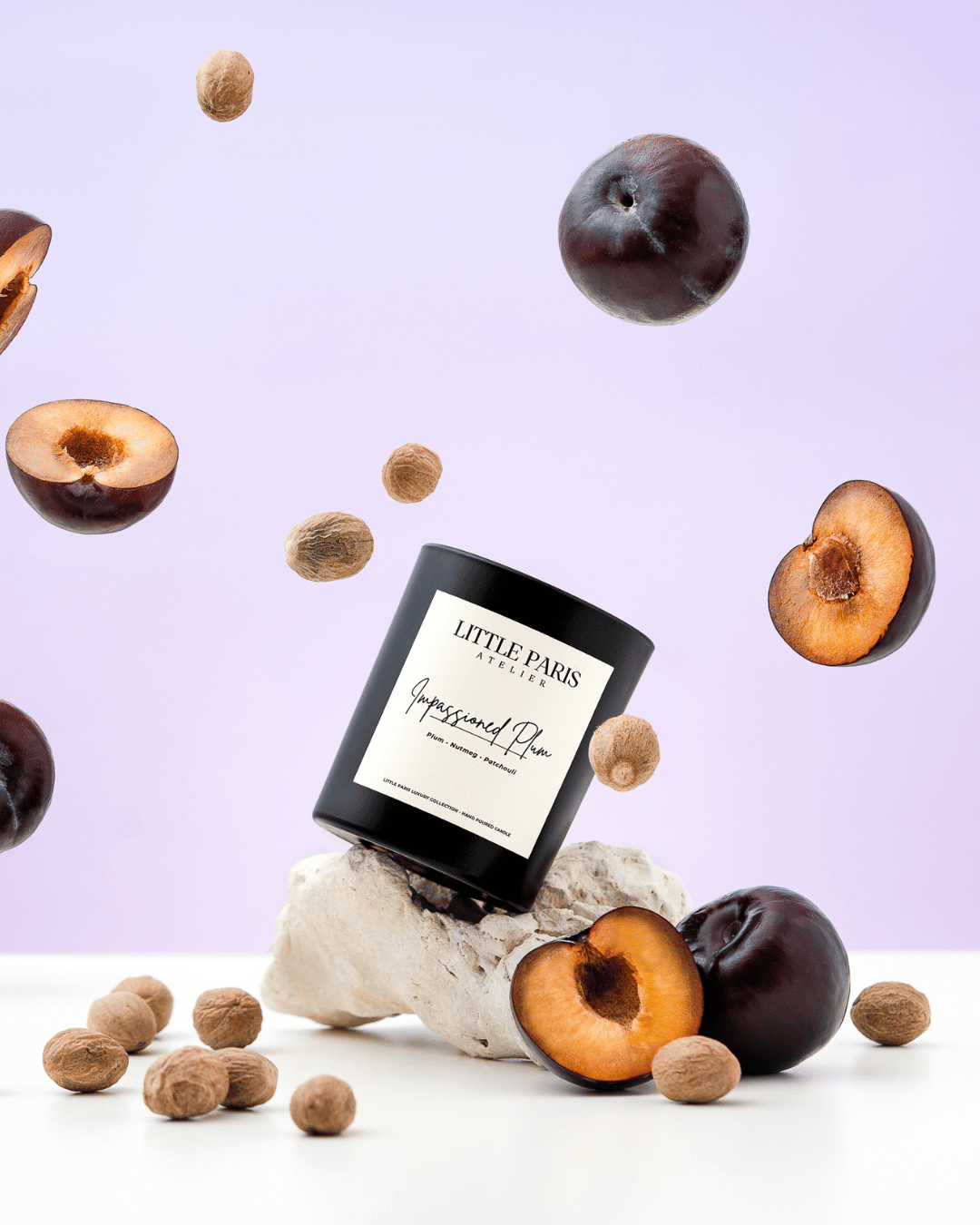 Lumânare parfumată Impassioned Plum - Prune • Nucşoara • Patchouli